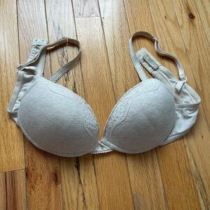 Nude aerie push-up bra